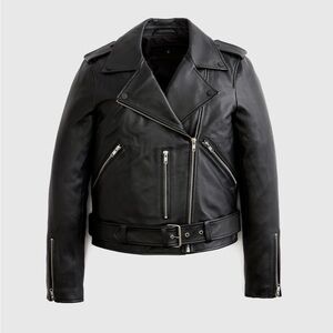 Classic Black Leather Jacket